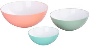 Salátás tál MagicHome, 0,6/1,5/3 l, 3 db-ból álló készlet