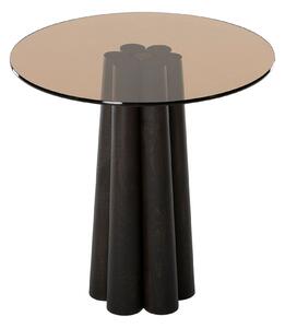 Hanah Home Dohányzóasztal Fekete Bronz Thales - Fekete, Bronz