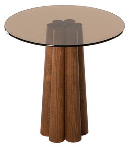 Hanah Home Thales dohányzóasztal - bronz, dió
