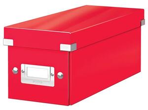 CD-doboz, LEITZ Click&Store, piros (E60410026)