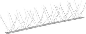 Korlát Strend Pro, 48 tüske, L-50 cm, madarak ellen, rozsdamentes acél alap