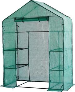 Palántanevelő Strend Pro Greenhouse, fólia, walk-in, 1430x730x1950 mm, fóliasátor