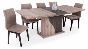Alíz asztal Lotti székekkel | 6 személyes étkezőgarnitúra