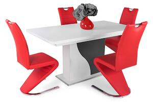 Aliz asztal Lord székekkel | 4 személyes étkezőgarnitúra