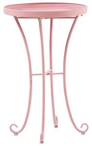 Kerti kisasztal CAVINIA 40 cm 40 cm Fém Rózsaszín
