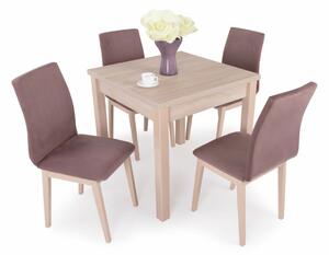 Berta asztal Lotti székekkel | 4 személyes étkezőgarnitúra