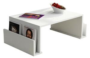 Hanah Home Coffee Table White Magazin - White