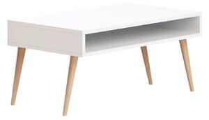 Hanah Home Coffee Table White Via