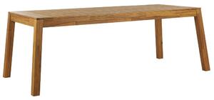 Kerti asztal LIVORNO 210 cm 90 cm Akácfa Barna