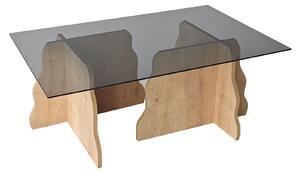 Hanah Home Sapphire Oak Fume Canyon Dohányzóasztal - Sapphire Oak, Fume