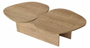 Hanah Home dohányzóasztal, Sapphire Oak Stones - Sapphire Oak