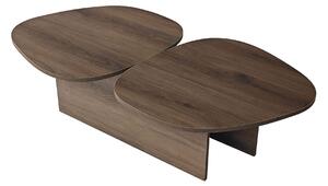 Hanah Home Walnut Stones dohányzóasztal - dió