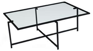 Hanah Home Sun S408 Fekete Dohányzóasztal