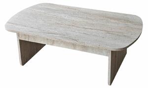 Hanah Home Coffee Table Travertine Theseus - Travertine