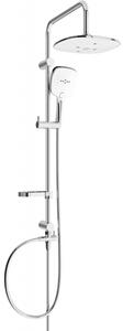 Mexen X17 zuhanygarnitúra felső fejjel 24cm, króm / fehér, 798171791-02