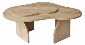 Hanah Home Sapphire Oak Melted dohányzóasztal - Sapphire Oak
