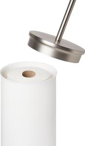 WCpapír tartó PORTALOO- fehér, nikkel