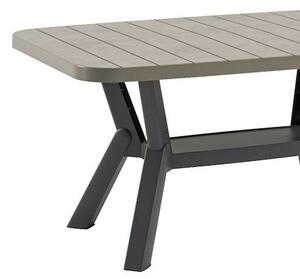 Hanah Home Coffee Table Anthracite Mink Silva - Anthracite, Mink