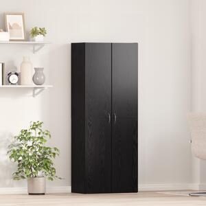 Fekete Tölgy Felső Szekrény - 60 x 32 x 153 cm - Műszaki fa