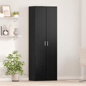 Fekete tölgy magas szekrény 60x35x180 cm Mérnöki fa