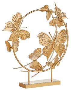 Arany Pillangó Dekorfigura BERYLLIUM