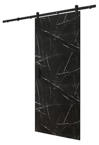 Tolóajtó Philomena (fekete márvány + matt fekete). 1043563