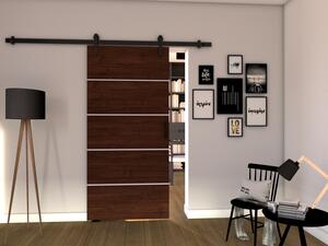 BUSHLAND 2 beltéri tolóajtó - 106 cm, wenge