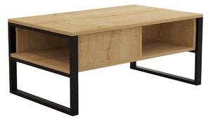 Hanah Home Coffee Table Sapphire Oak Devon Orta- Sapphire Oak