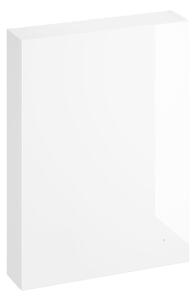 Fürdőszobaszekrény alacsony Cersanit Medley 59.4x80x14 cm fehér lesk S932-099-DSM