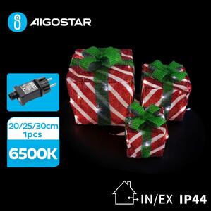 Aigostar B.V. Aigostar- LED Karácsonyi kültéri dekoráció 3,6W/31/230V 6500K 20/25/30cm IP44 ajándékok AI0482