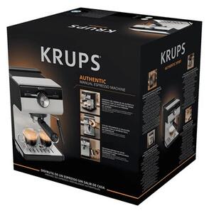 Krups xp381b10 authentic karos kávéfőző, szürke/fekete XP381B10