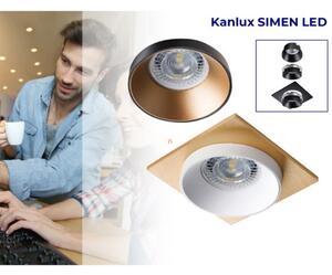Kanlux Simen DSL B/G/B 1xGx5,3/GU10 süllyesztett spot lámpa fényforrás nélkül