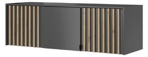 MARFA gardróbbővítmény - szélesség 155 cm, grafit / artisan tölgy