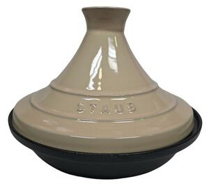 Staub Tajine sütőedény 28cm/ 2L Cream Ronde kerek - krém/fekete (114)