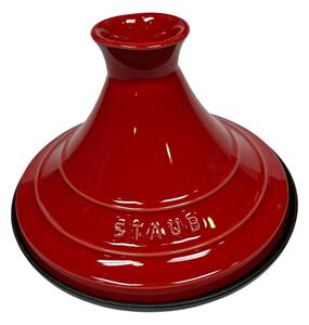Staub Tajine sütőedény 28cm/ 2L Cerise Ronde kerek - cseresznye/fekete (116)