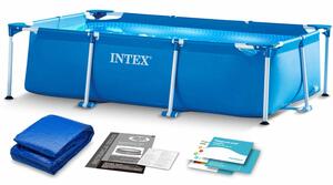 Intex Rack kerti medence 260 x 160 x 65 cm 2 az 1-ben szett 28271