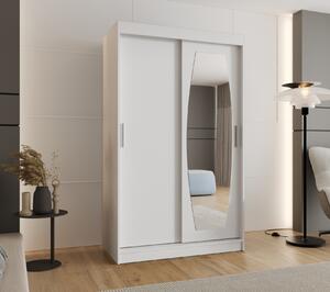 Gardrób 120 cm SEYMA - fehér