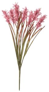 Kardvirág selyemvirág csokor, 57cm magas - Rózsaszín