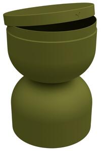 Zöld alumínium kerti asztal Fermob Piapolo 32 cm - pesto ernyő