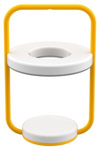 Sárga újratölthető LED asztali lámpa Fermob Ulli 30 cm