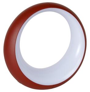 Földpiros újratölthető LED asztali lámpa Fermob Hoopik 24 cm