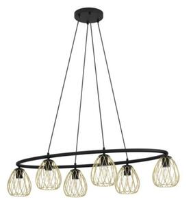EGLO , 390092 , JAZMINIA 1 , függeszték , E27 , 6X40W , IP20