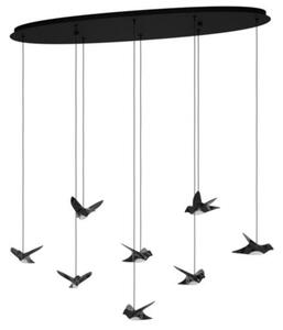 EGLO , 390055 , PARATEBUENO , függeszték , 3000 K , LED , 8X4,2W , Yes , IP20 , nikkel-néró, szatinált