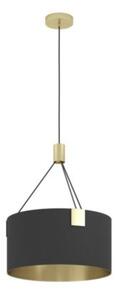 EGLO , 39964 , TORTOLA 1 , függeszték , E27 , 3X40W , IP20 , fekete, réz