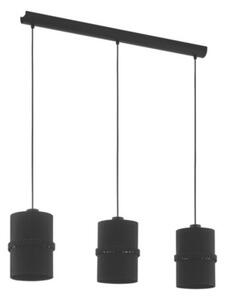EGLO , 390034 , PARAGUAIO , függeszték , E27 , 3X28W , IP20 , fekete