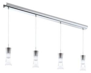 EGLO , 94358 , PANCENTO , függeszték , 3000 K , LED , 4X5W , IP20 , átlátszó, szatinált