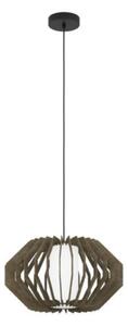 EGLO , 900386 , RUSTICARIA , függeszték , E27 , 1X40W , IP20 , barna, fehér