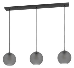 EGLO , 390214 , ARANGONA , függeszték , E27 , 3X40W , IP20 , matt szürke