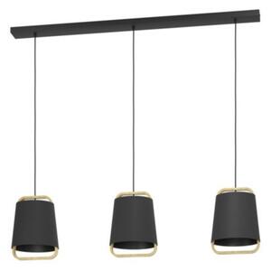 EGLO , 390186 , CAMALOZA , függeszték , E27 , 3X40W , IP20 , fekete