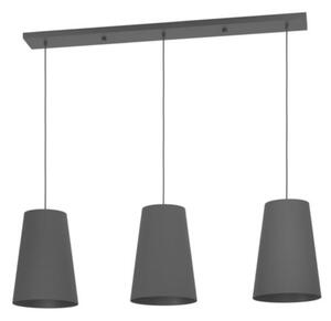 EGLO , 390133 , PETROSA , függeszték , E27 , 3X40W , IP20 , fekete